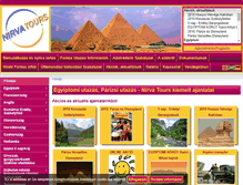 Tablet Screenshot of nirvatours.hu